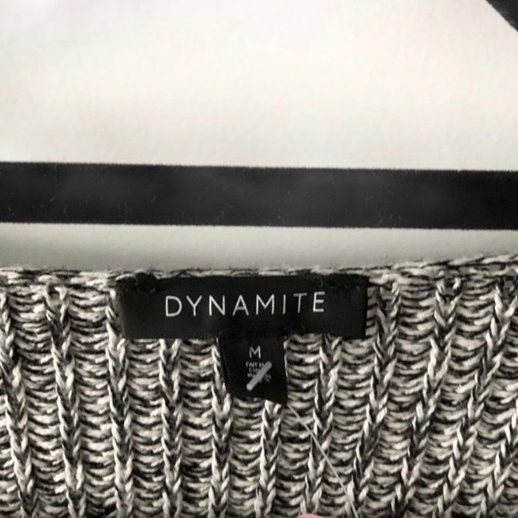 Dynamite Grey Sweater Dress Size Medium - Picture 2 of 4